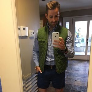 Vineyard Vines Green Hunting Vest
